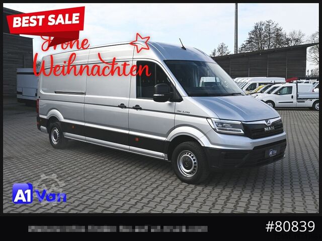Bestelwagen met verhoogd dak MAN TGE 3.140 4x2 Kasten L3H2, Automatik, Klima, RFK