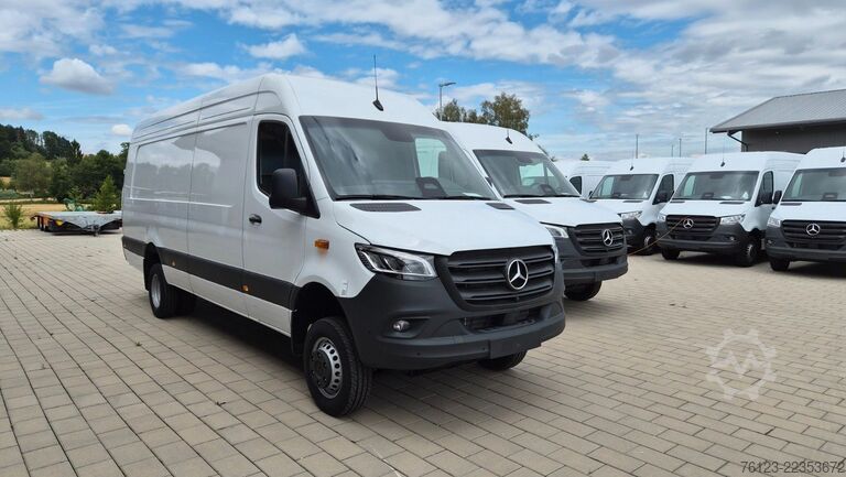 Furgon z wysokim dachem MERCEDES-BENZ Sprinter III Kasten  519 CDI RWD 4x 4 Allrad