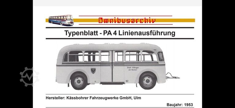 Przyczepa kempingowa Kässbohrer PA 4