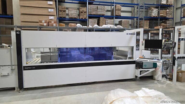 γραμμή συσκευασίας HOMAG paqteq s-200