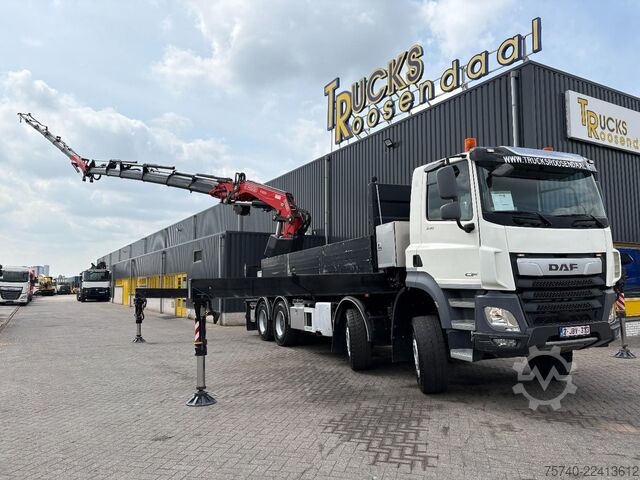 Camión grúa DAF CF530 + FASSI F 820 RA 6X EXT.  +  JIB 6X EXT. ...