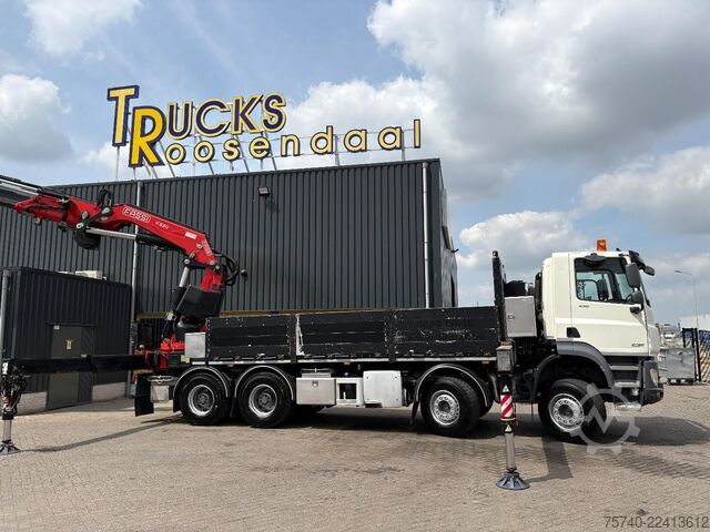 Camión grúa DAF CF530 + FASSI F 820 RA 6X EXT.  +  JIB 6X EXT. ...