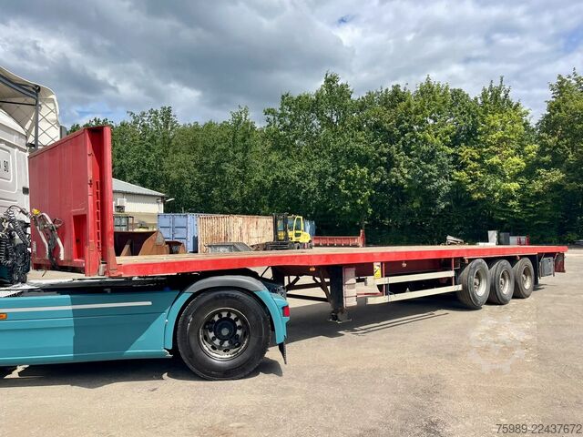 Trailer til platform Kaiser 3 axels, Drum breaks!. TOP CONDITION!