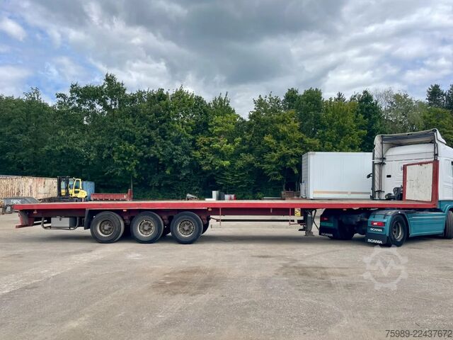 Trailer til platform Kaiser 3 axels, Drum breaks!. TOP CONDITION!