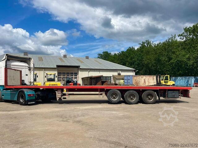 Trailer til platform Kaiser 3 axels, Drum breaks!. TOP CONDITION!
