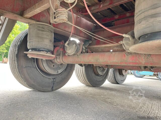 Trailer til platform Kaiser 3 axels, Drum breaks!. TOP CONDITION!