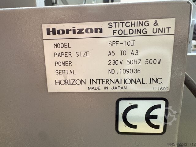 Dokumentefinishingssystem Horizon HAC-15 A + SPF-10II + FC-10II