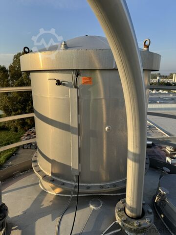 1 x 120 m³ silo de aluminio / silo de polvo Zeppelin 