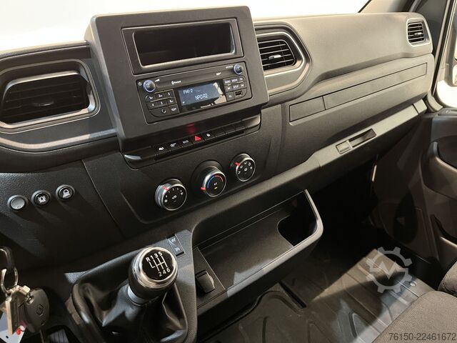 Autocarro a pianale con gru Renault Master 2.3 dCi 145 PK L3 DC Dubbel Cabine Open ...