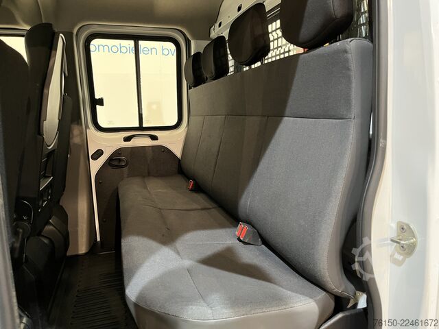 Autocarro a pianale con gru Renault Master 2.3 dCi 145 PK L3 DC Dubbel Cabine Open ...
