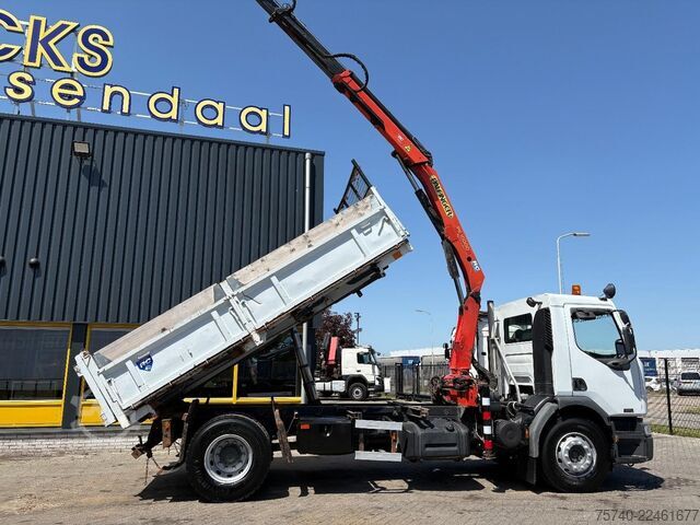 Autogru Renault Premium + PALFINGER PK 10000.  2 X EXT.  + REMO...