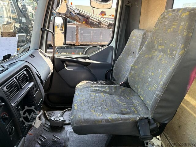 Třístranný sklápěč Renault Premium + PALFINGER PK 10000.  2 X EXT.  + REMO...