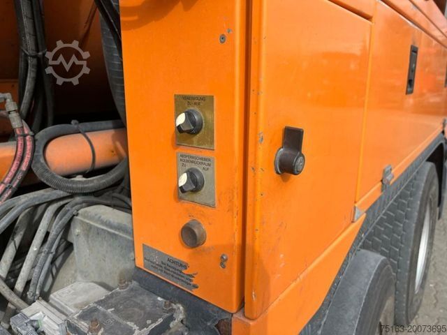 Vacuümtankwagen MERCEDES-BENZ Actros 2546 L 6x2  Saug + Spülwagen super Zustan