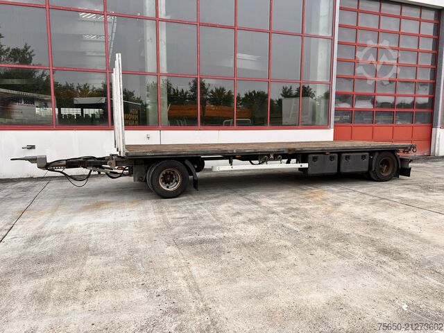 Dieplader oplegger Ackermann PA-F 18/7.4E  2 Achs Jumboanhänger Mega