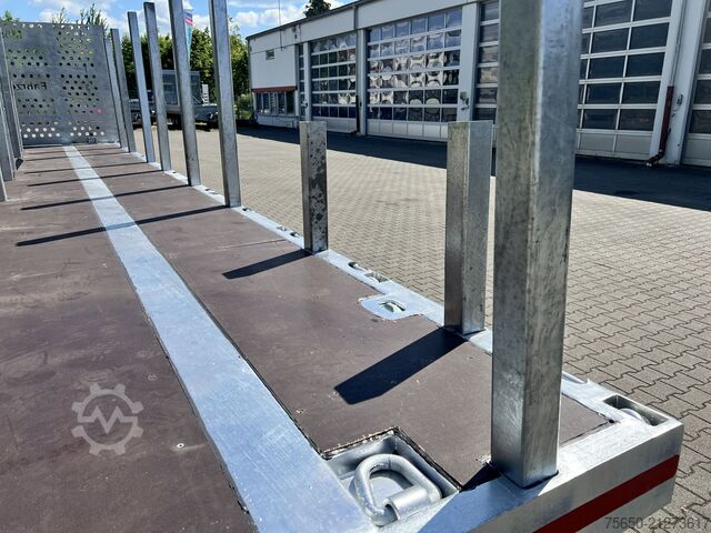 Open trailer Möslein T 2 Plato 7,60 m  2 Achs Jumbo- Plato- Anhänger Mega