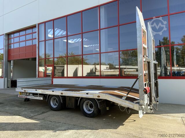 Low loader trailer Möslein TT21- 7,2  21 t Tandemtieflader, Luftgefedert, NEU