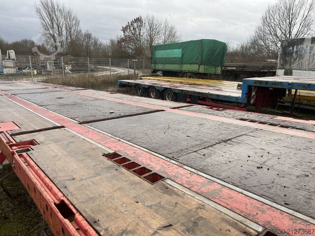 Åben sættevogn Fliegl SDS350  3 Achs Sattelauflieger