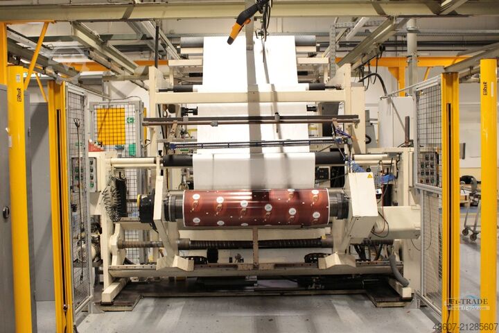 Rollenschneider Aufwickler / Slitter Rewinder Kampf Conslit 16/06 ÜK