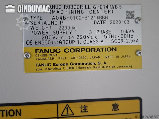 FANUC ROBODRILL α-D14MiB5 FANUC ROBODRILL α-D14MiB5