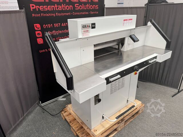 Guilhotine snijmachine voor papier Ideal 5560