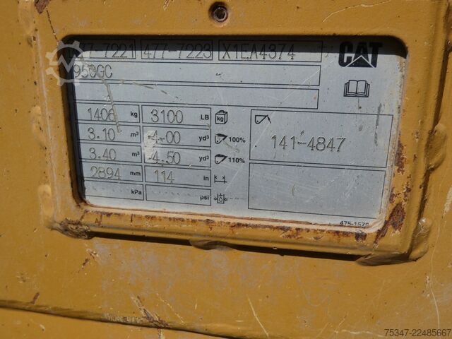 Kerekes rakodó Caterpillar 950 GC