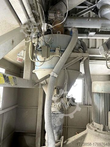 Stationaire betoncentrale Huggler Suhr Zwangsmischer 1m3