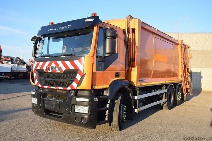 Vuilniswagen Iveco Stralis AD260S31 - PUSHER 4000