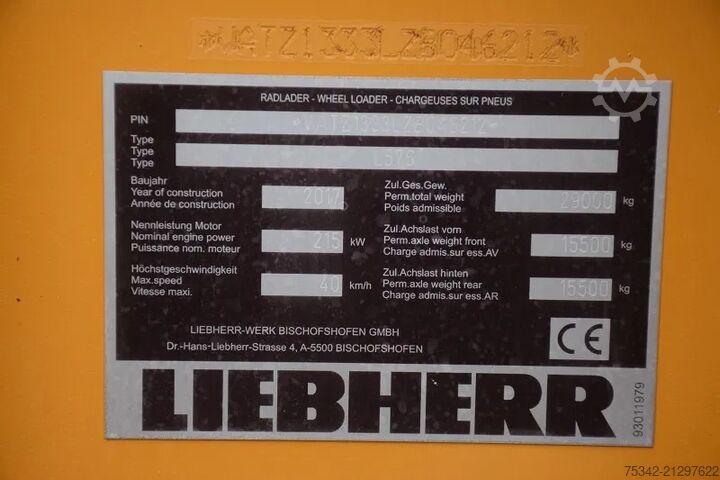 Loader Liebherr L576 X power -stock id93