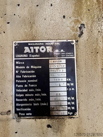 Exzenterpresse AITOR ARMM-EF