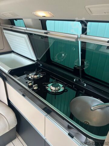Campingvogn/autocamper MERCEDES-BENZ V 300 LANG MARCO POLO KÜCHE WEBASTO LED AIRMATIC