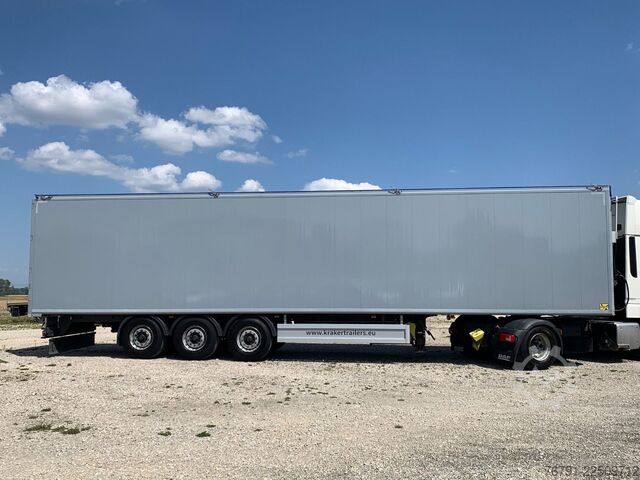 Ημιρυμουλκούμενο με κινούμενο δάπεδο KRAKER CF-Z 92m³_ BPW_ Liftach_ Funk_ Hochdruckreiniger
