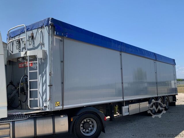Ημιρυμουλκούμενο με κινούμενο δάπεδο KRAKER CF-Z 92m³_ BPW_ Liftach_ Funk_ Hochdruckreiniger
