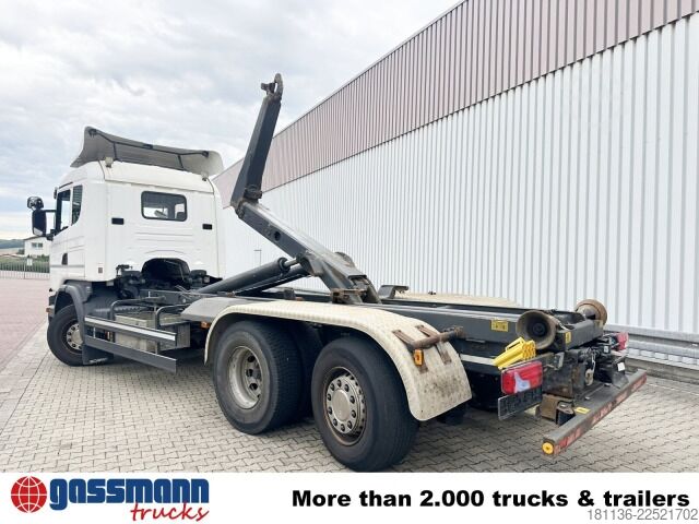 Kanca kasalı yük kamyonu (roll-off) Scania G 450 6x2/4, Lift-/Lenkachse, Kli-Ret