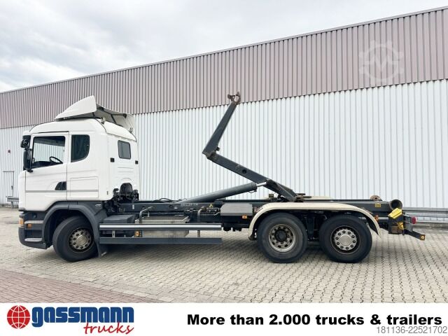 Kanca kasalı yük kamyonu (roll-off) Scania G 450 6x2/4, Lift-/Lenkachse, Kli-Ret