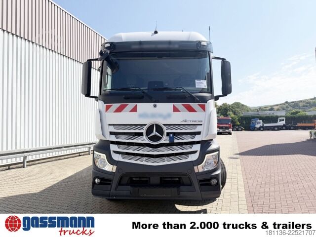 Düz kasa kamyon Mercedes-Benz Actros 2746 L 6x2, Kran Atlas 240.2E-A4, Funk,