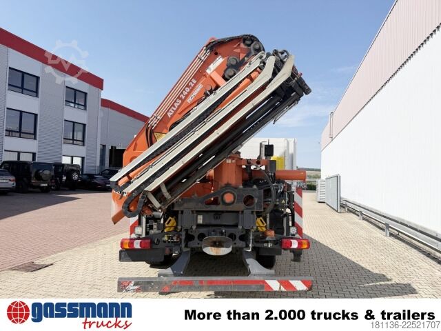 Düz kasa kamyon Mercedes-Benz Actros 2746 L 6x2, Kran Atlas 240.2E-A4, Funk,
