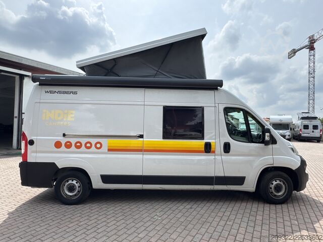 Rulotă/autocaravană 2023 Fiat Ducato Weinsberg Carabus | Manuale | Tetto a Soffietto