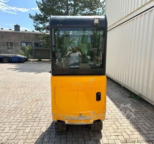 Minigraafmachine JCB 15C-1 / 982 H /  3 x Löffel / Kabine