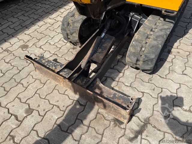 Minigraafmachine JCB 15C-1 / 982 H /  3 x Löffel / Kabine