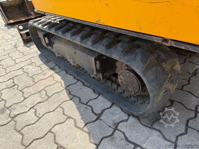 Minigraafmachine JCB 15C-1 / 982 H /  3 x Löffel / Kabine