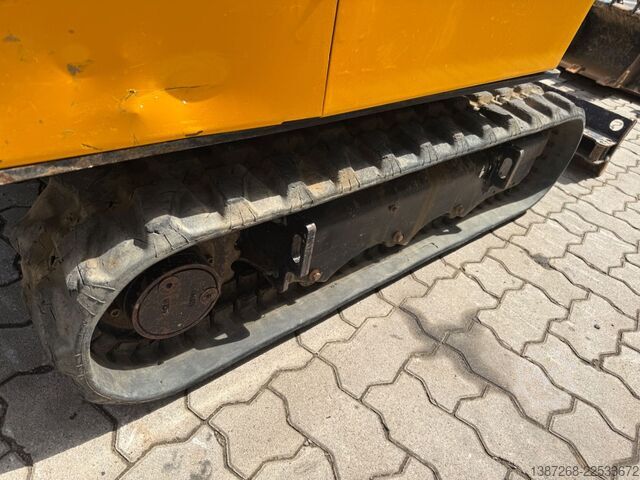 Minigraafmachine JCB 15C-1 / 982 H /  3 x Löffel / Kabine