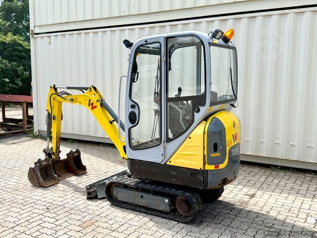 Minigraver WACKER Neuson ET16 / 2019 BJ / 996 H / 3x Löffel