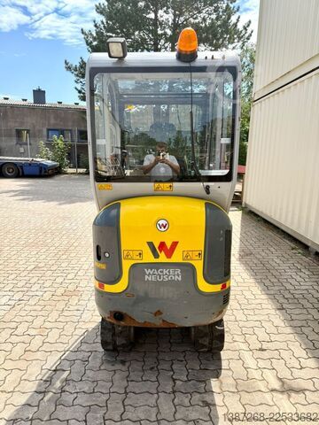 Minigraver WACKER Neuson ET16 / 2019 BJ / 996 H / 3x Löffel