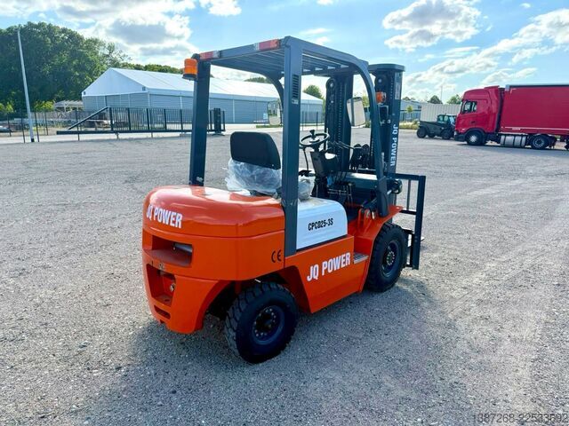 Frontgaffeltruck  JQ Power CPCD25 / 2.5T Diesel / Sideshift / 2026