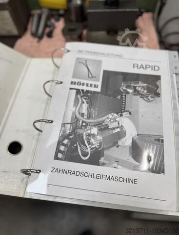 Gearwheel grinding machine HÖFLER Rapid 900