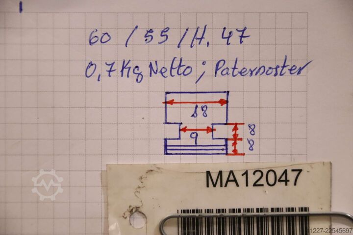 Ανταλλάξιμες σιαγόνες unbekannt Breite 18 mm