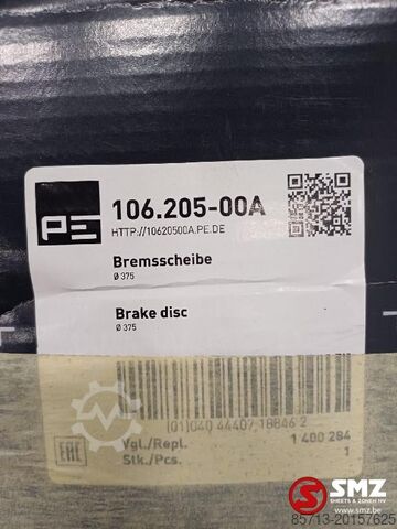 Brzdový kotouč Daf Remschijf achter DAF