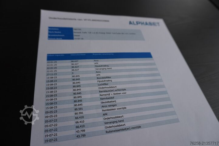 Furgoneta Renault Trafic 1.6 dCi 125PK EURO 6 - Airco - Navi - Cr...