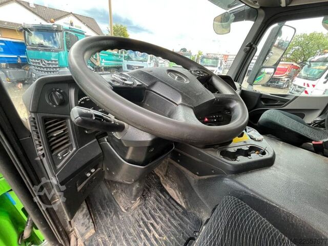 Camión portacontenedores de gancho MERCEDES-BENZ Antos 2543 L 6x2 Abrollkipper VDL Schub+Knick