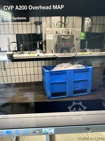 Dökme gaz yıkama makinesi CV-TEK - CVP Systems A200 Overhead